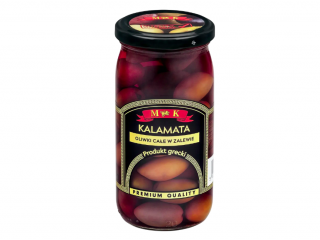 Оливки великі грецькі M&K Kalamata, 350 g