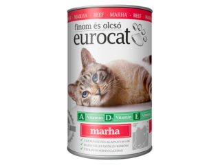 Корм для тварин EuroCat Beef, 415 g