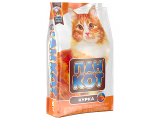 Корм Пан Кот курка, 10 kg