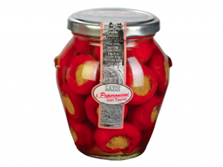 Перець черрі Satos Peperoncini Ricotta Capperi, 314 ml