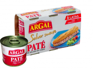 Паштет з печінки Argal Sabor suave Pate, 498 g