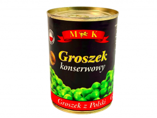 Горошок консервований M&K Groszek konserwowy, 400 g