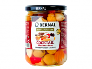 Маринований мікс овочів Bernal Cocktail Mediterranean, 250 g