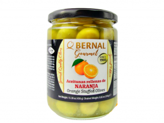 Оливки мариновані Bernal Gourmet Naranja, 436 g
