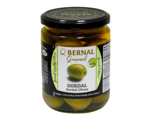 Оливки мариновані Bernal Gourmet Gordal Olives, 436 g