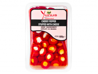 Перець чері Yunus Cherry Pepper Stuffed Cheese Feta, 1800 g