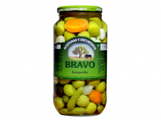 Овочі мариновані Bravo Gazpacha Encurtidos Cocktail, 835 g