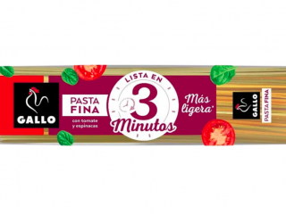 Спагетті Gallo Spaghetti Pasta Fina Tomate 3min, 400 g