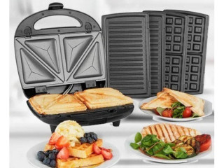 Вафельниця електрична 4 в 1 з формами Domotec MS-7704