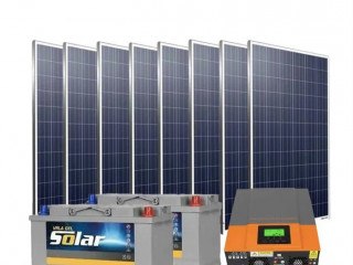 Автономна сонячна станція 3000вт, сон.пан 8 по 275w, акум 24v 260АН