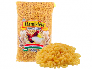 Макаронні ріжки Jarmi-Fele szarazteszta, 500 g