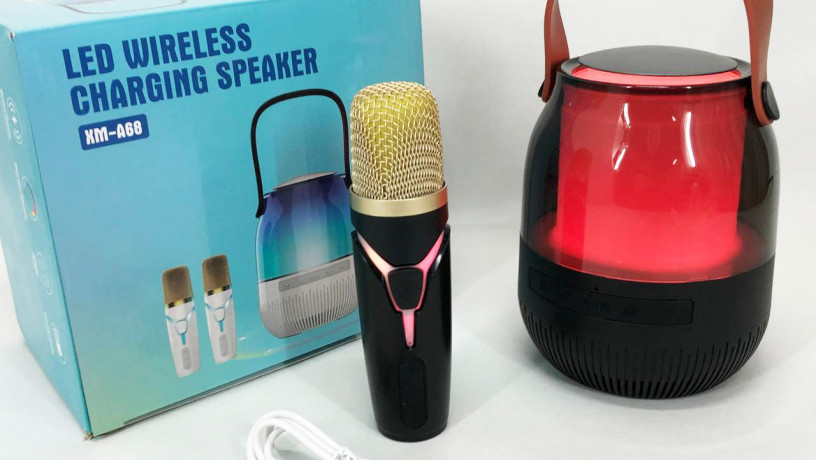 portativna-kolonka-xm-a68-z-rgb-bluetooth-mikrofon-dlia-karaoke-big-0