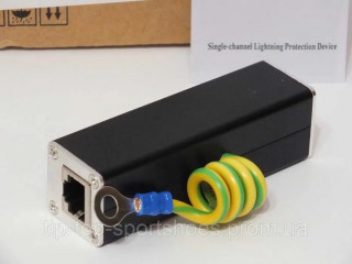 Грозозахист Rj45 Ethernet мережевий фільтр стабілізатор напруги 100мГц