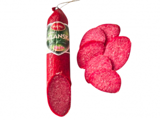 Ковбаса сирокопчена Vijofel Milanska Salama, 600 g