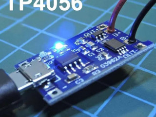 Модуль для заряджання li-ion елементів ТР 4056 micro-USB або Type-C