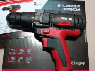 Дриль - Шурупокрут мережевий INTERTOOL 420Вт