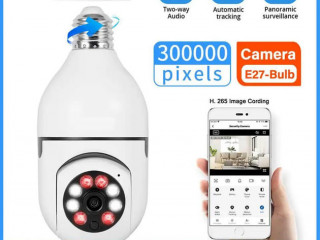 Камера відеоспостереження лампочка CAM E27 WIFI 360/90