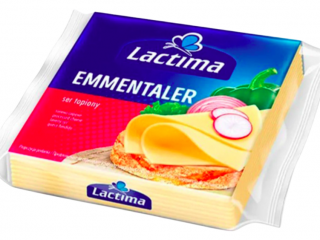 Сир тостовий Lactima Emmentaler, 130 g