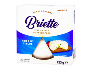 Сир з пліснявою Briette Creamy & Blue Fine Cheese, 125 g