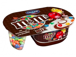 Йогурт драже Danone M&M's Chocolate Mix, 120 g