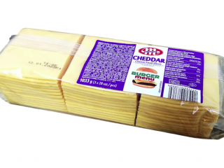 Сир тостовий Mlekovita Cheddar Burger Menu, 1033 g
