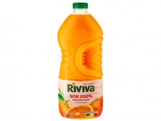 Сік апельсиновий Riviva Sok 100% Pomarancza, 2800 ml