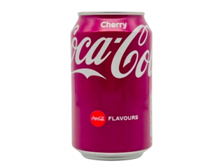Напій газований Coca Cola Cherry, жб, 330 ml