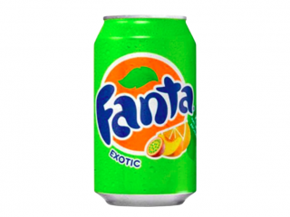 Напій газований Fanta Exotic Fruits Фанта, жб, 330 ml