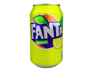 Напій газований Fanta Lemon, жб, 330 ml