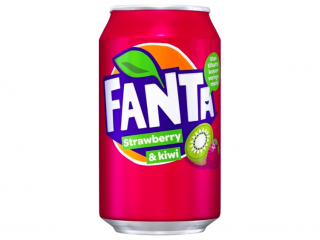 Напій Fanta Strawberry Kiwi, 330 ml