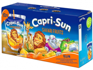 Набір соків Capri-Sun Safari Fruits, 10 шт * 200 ml