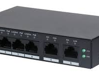 Комутатор 4 канали PoE Dahua DH-CS4006-4ET-60