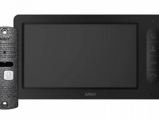 Комплект відеодомофону Arny avd-7005 Black/Grey