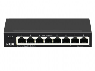 8-портовий комутатор HongRui HR-SWG1080 некерований