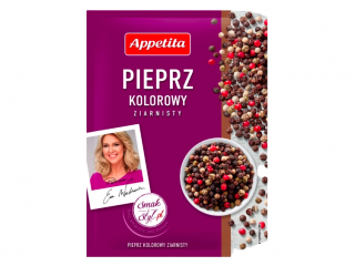 Суміш перців горошком Pieprz Kolorowy Appetita, 15 g