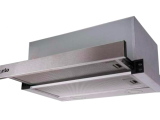 Вытяжка телескопическая VentoLux Garda 60 INOX (900), LED