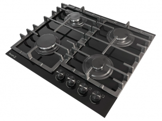 Газовая поверхность Borgio DR 6390-15 Black Glass FFD