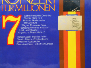 LP Классика (Wagner, Karajan, Weber, Liszt and others)