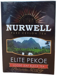Чорний крупнолистовий цейлонський чай NURWELL ELITE PEKOE 100 г